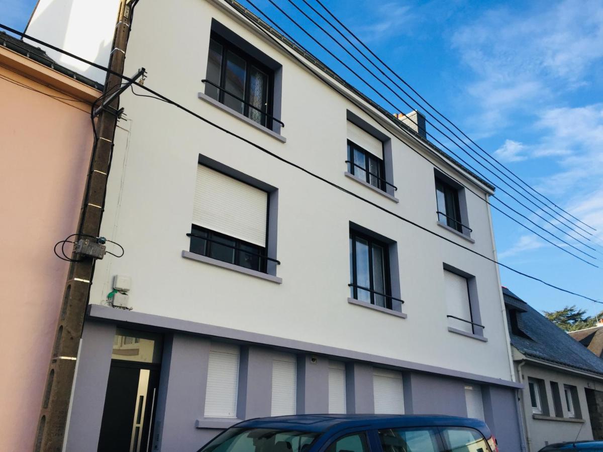 Grand Studio Avec Terrasse Proche De L'Hypercentre De Lorient Exterior foto